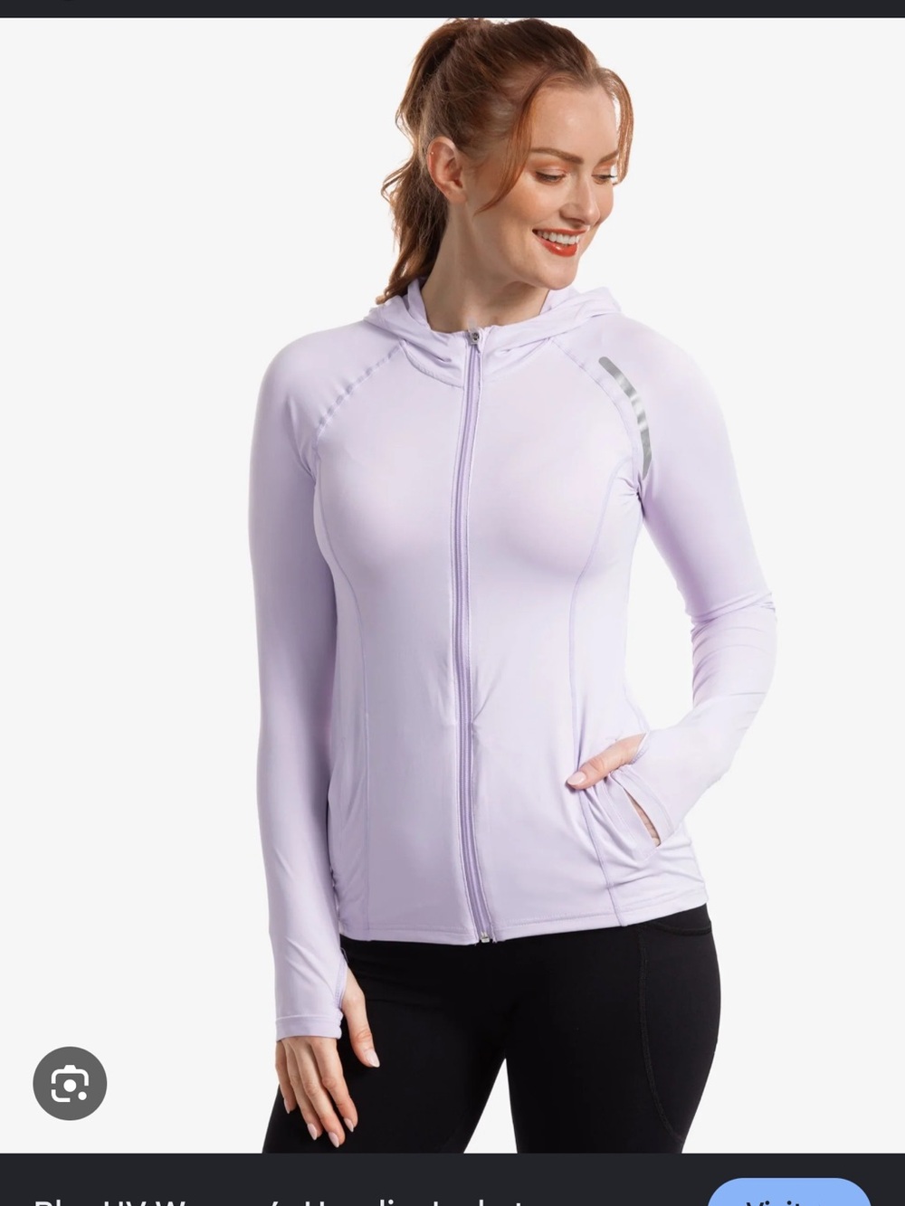 Women’s Bloquv hoodie jacket size M